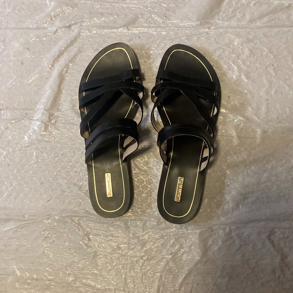 Louise et Cie black leather Sandals